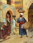 The Flower Seller by Rudolf Ernst